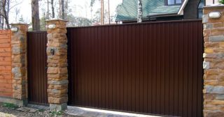 Купить откатные ворота консольные Сочи, цена от 2782 руб.